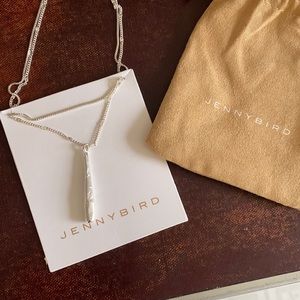 Jenny Bird silver necklace